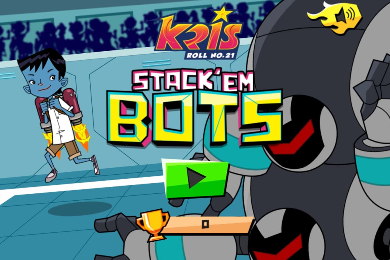 Kris Roll No. 21 Stack Em Bots - Action Arcade: The Golden Era Edition