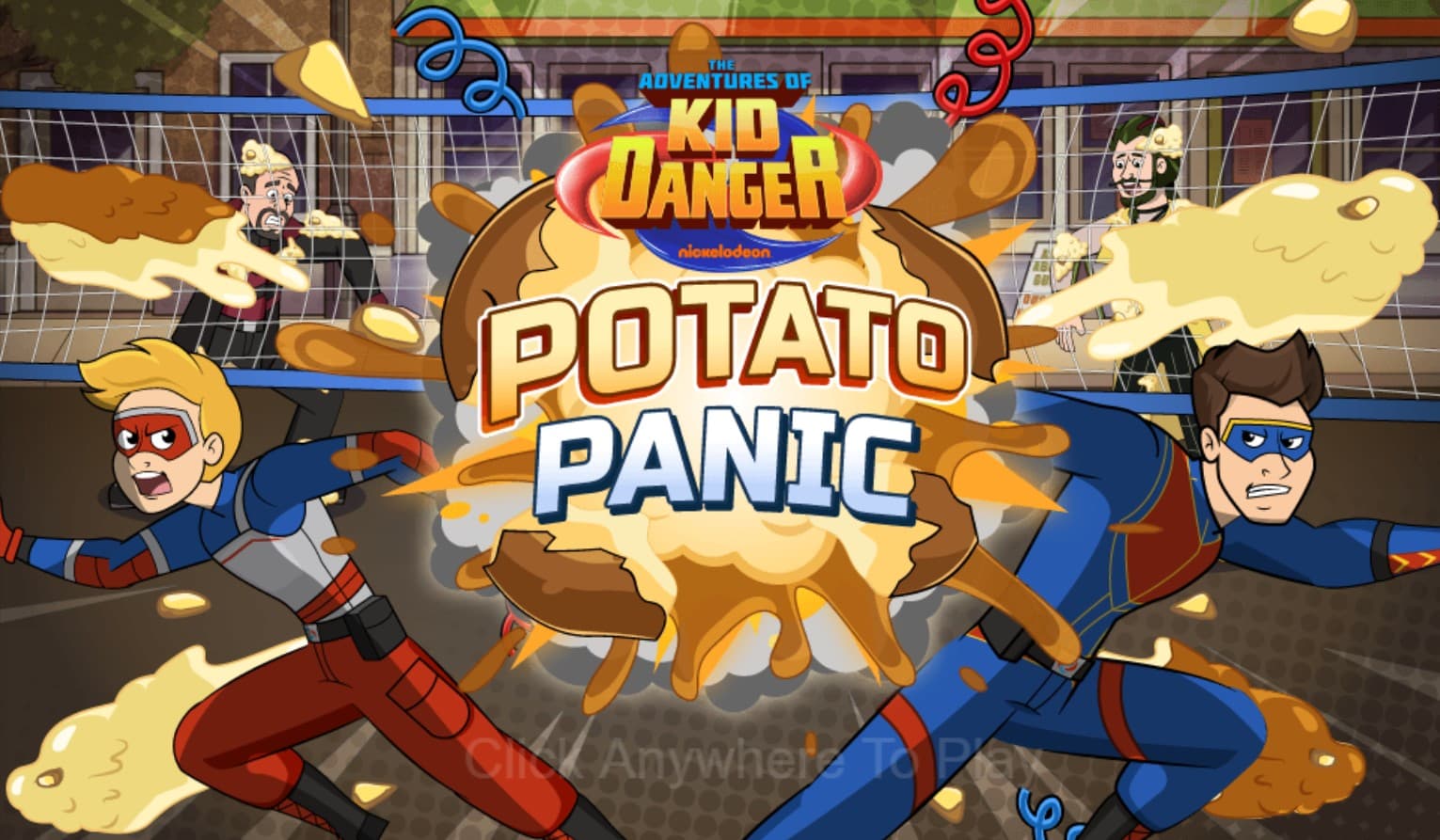 Adventures of Kid Danger Potato Panic - Nickelodeon: Masterful Skill Challenge