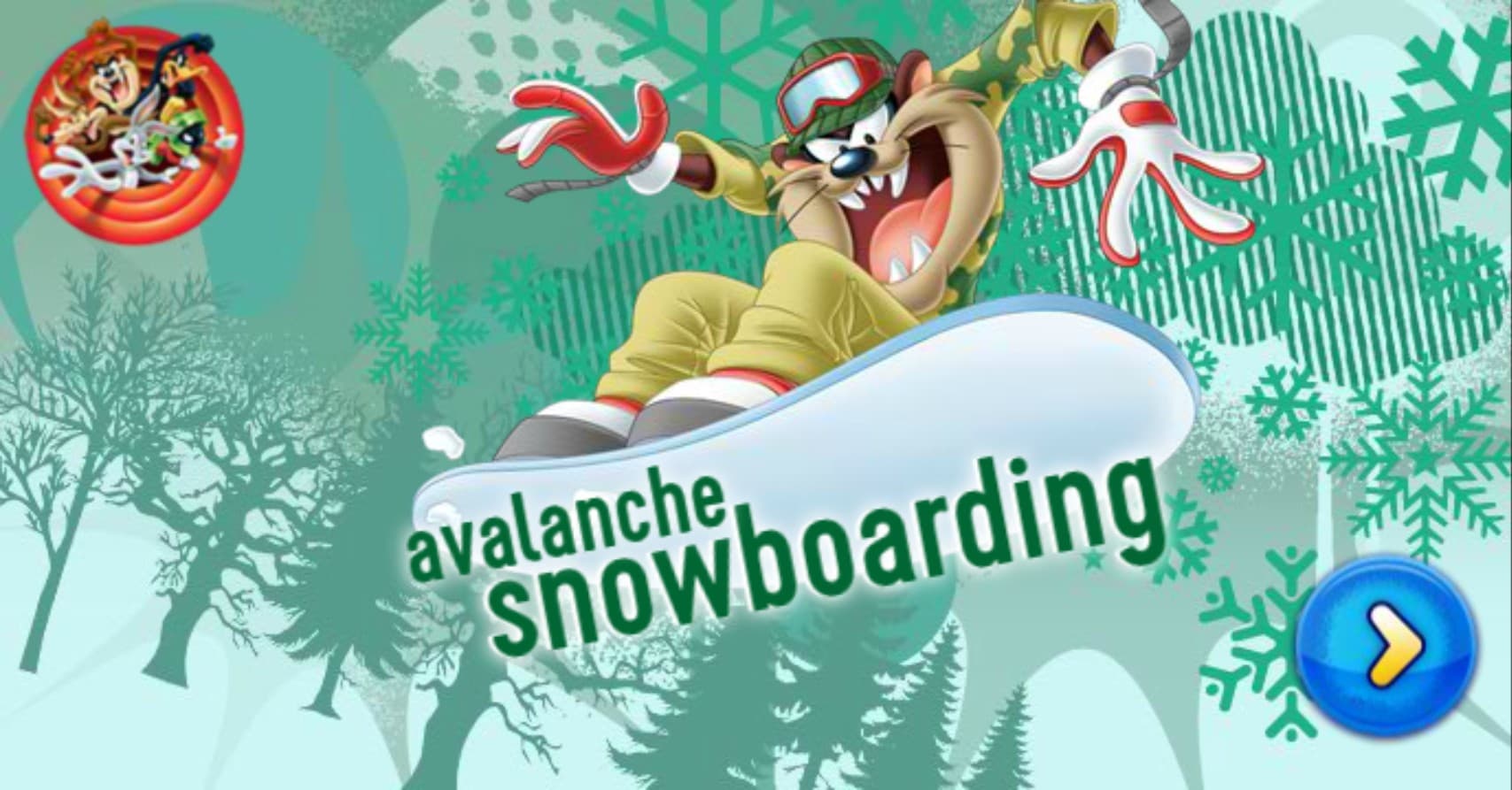 Avalanche Snowboarding Looney Tunes: Turbo Thrill Ride