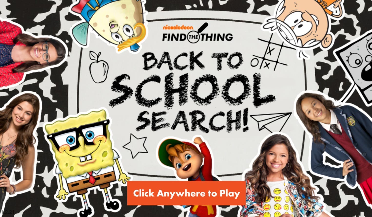 Nickelodeon Back to School Search - Hidden Object: The Mega Fun Kingdom