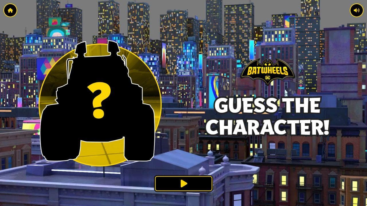 Batwheels Guess the Character - DC Superhero Puzzle: The Golden Era Edition