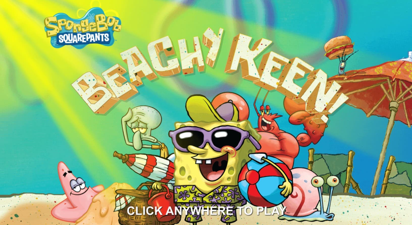Beachy Keen SpongeBob SquarePants: The Brave Warrior Legend