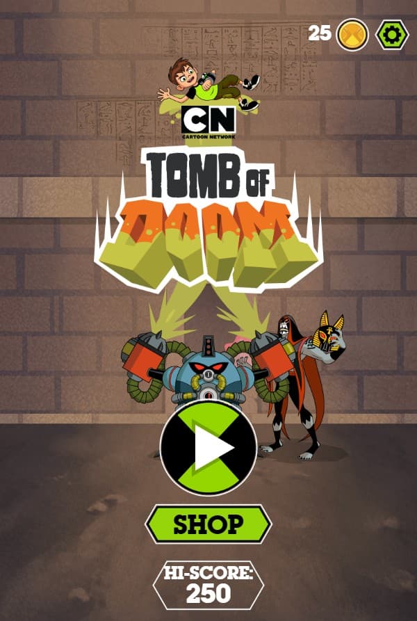 Ben 10 Tomb of Doom - Play Cartoon Network Action: Professional Gaming Elite