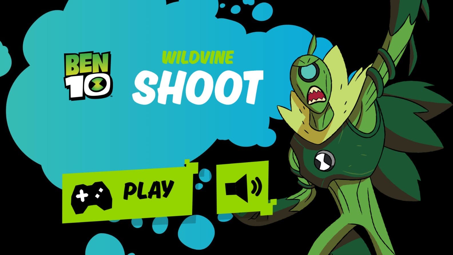 Ben 10 Wildvine Shoot - Action: Galactic Hero Odyssey