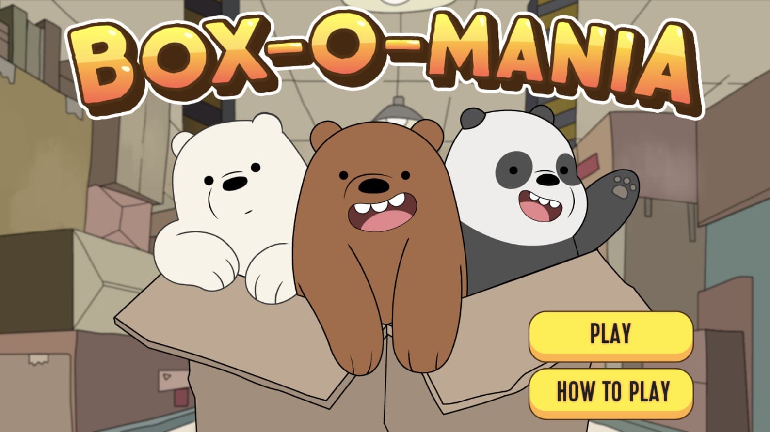 Box-O-Mania - We Bare Bears: The Ancient Power Quest