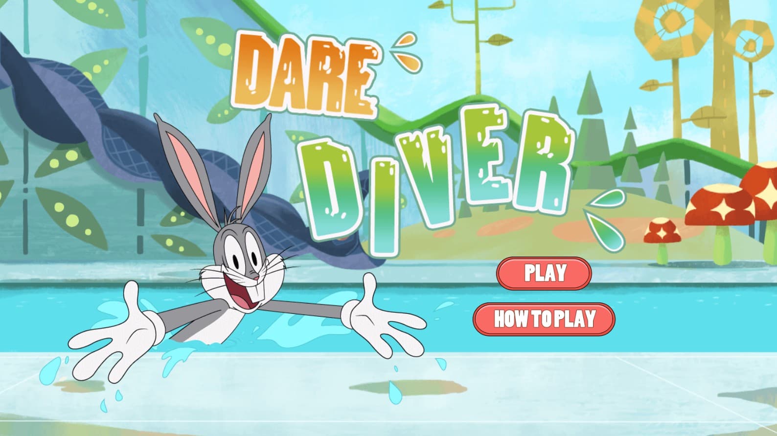 Bugs Bunny Dare Diver - Play Free Looney Tunes: The Golden Era Edition