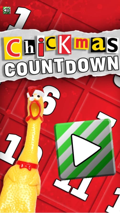 Chickmas Countdown Advent Calendar: The Mega Fun Kingdom