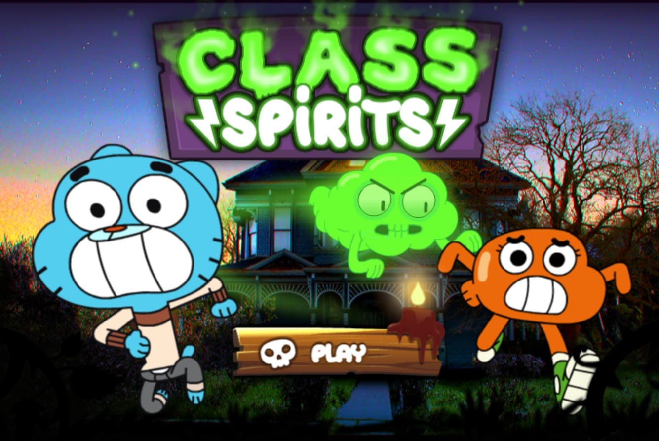 Class Spirits Gumball - Play The Amazing World of Gumball Ghost Hunter: Super Pro Elite Challenge