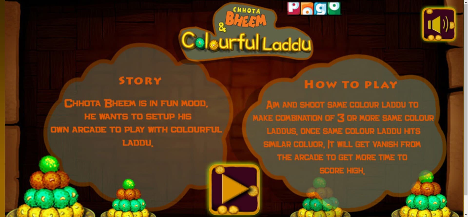 Chhota Bheem Colorful Laddu: The New Champion Arena