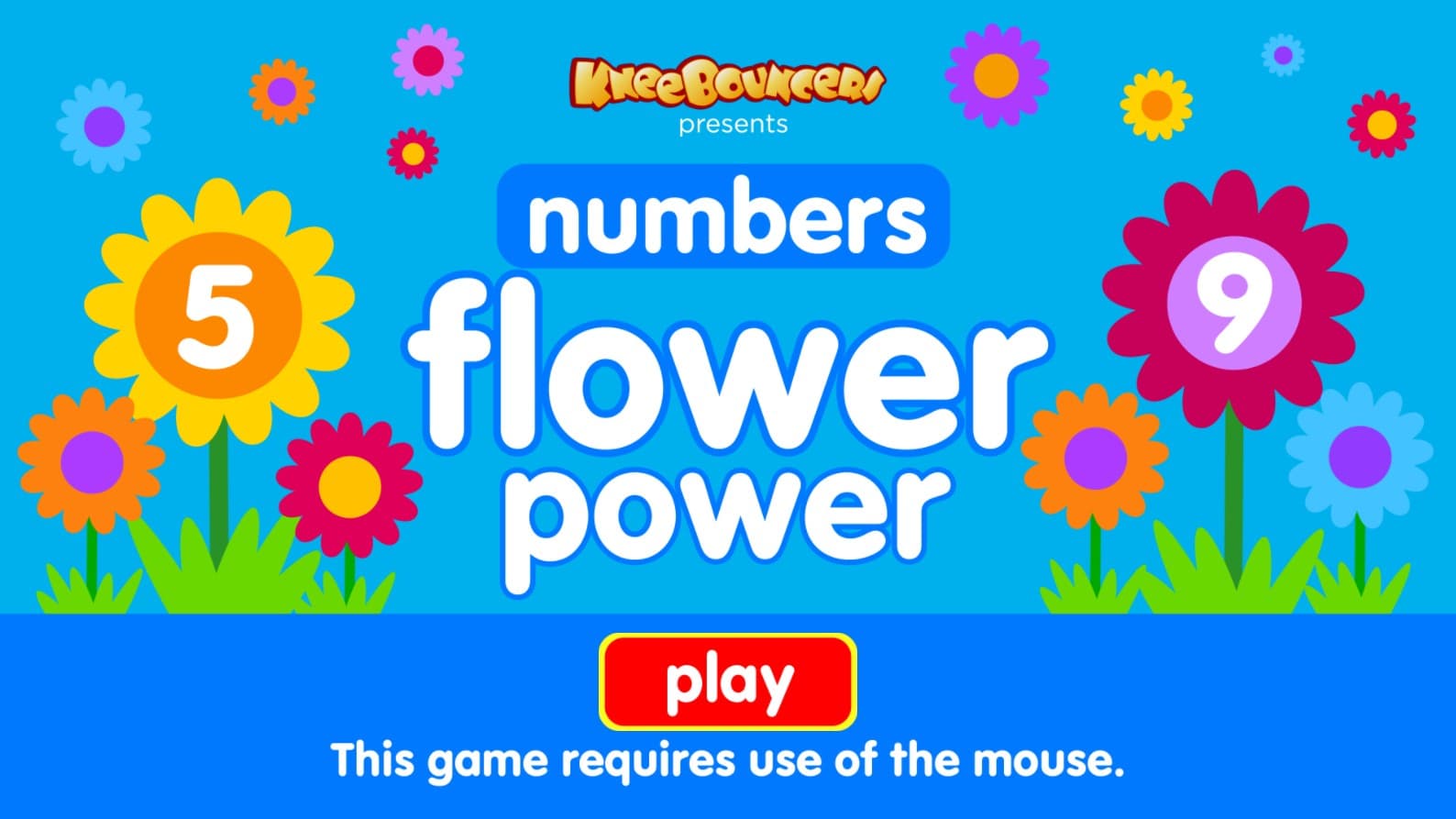 Flower Power Numbers Learning Game for Kids: The Brave Warrior Legend