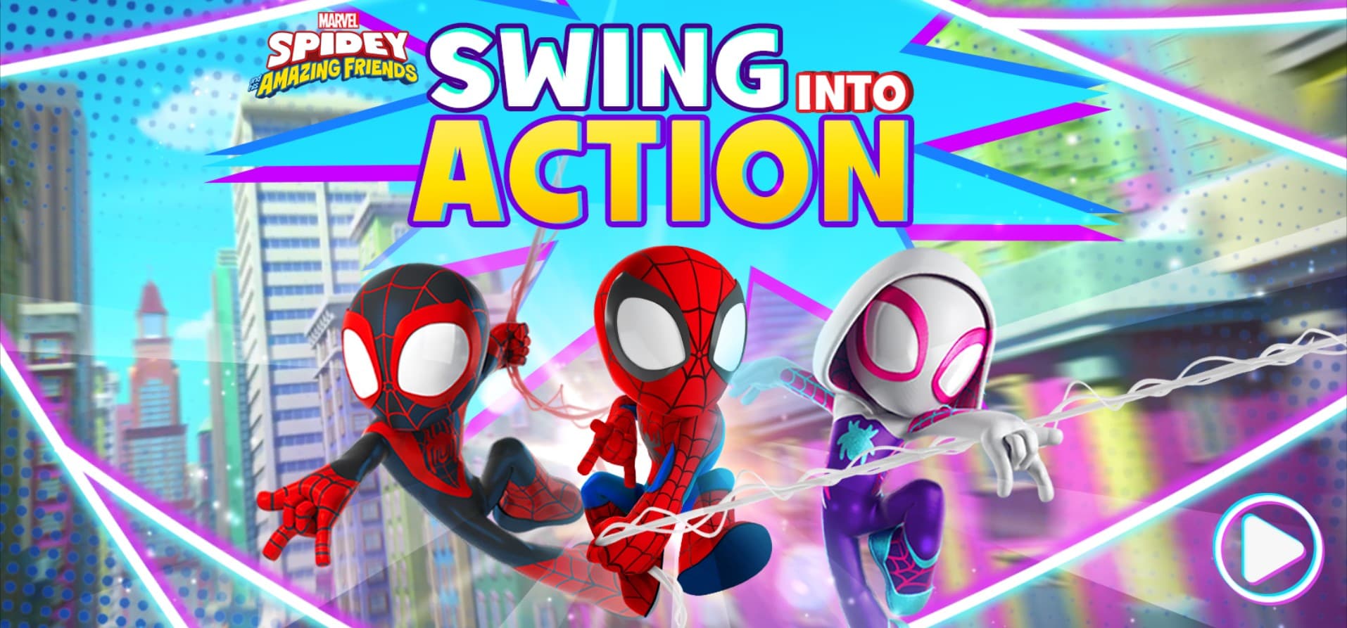 Spidey and His Amazing Friends Swing into Action: Masterful Skill Challenge