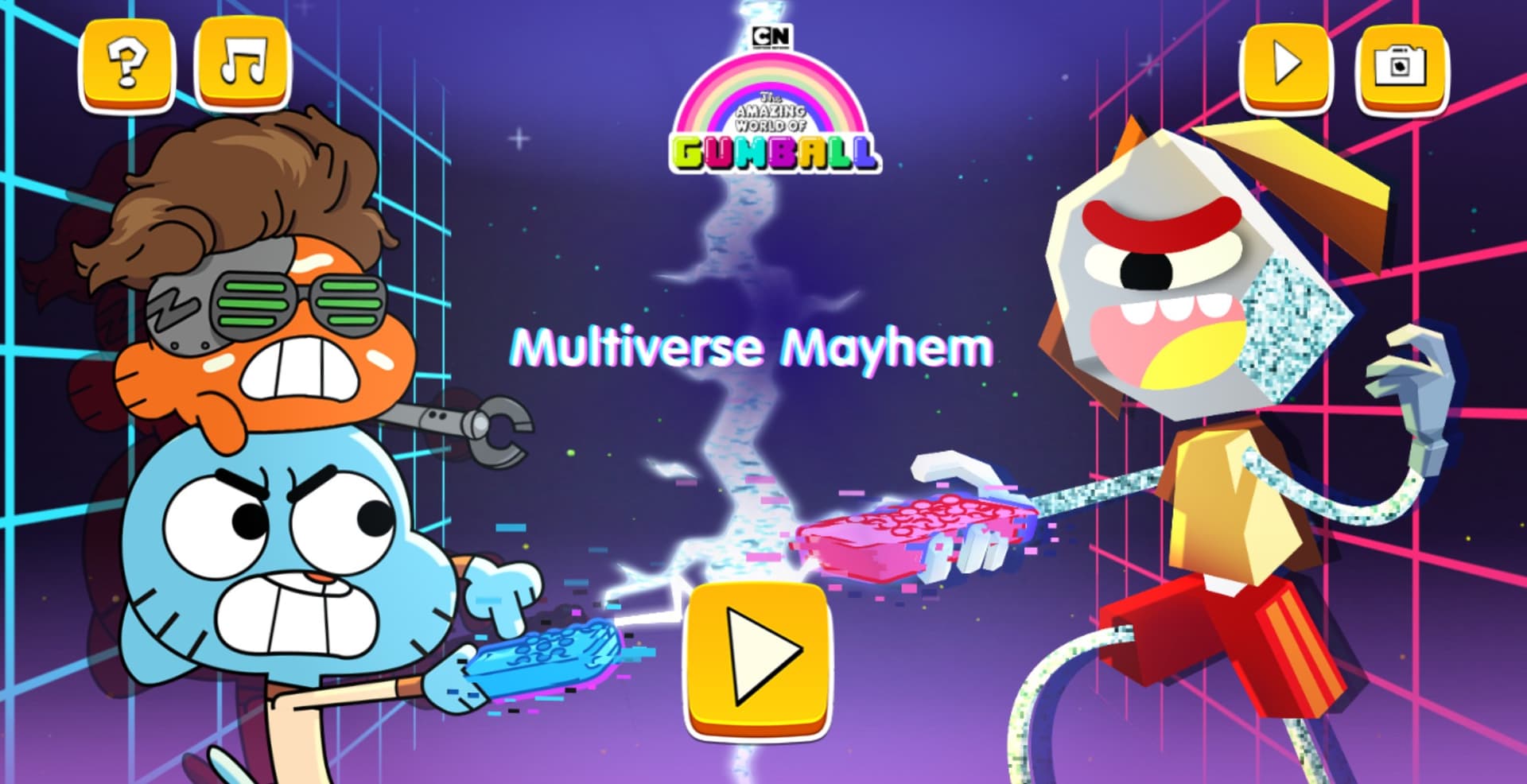 Gumball Multiverse Mayhem - Play Free Cartoon Network: Galactic Hero Odyssey