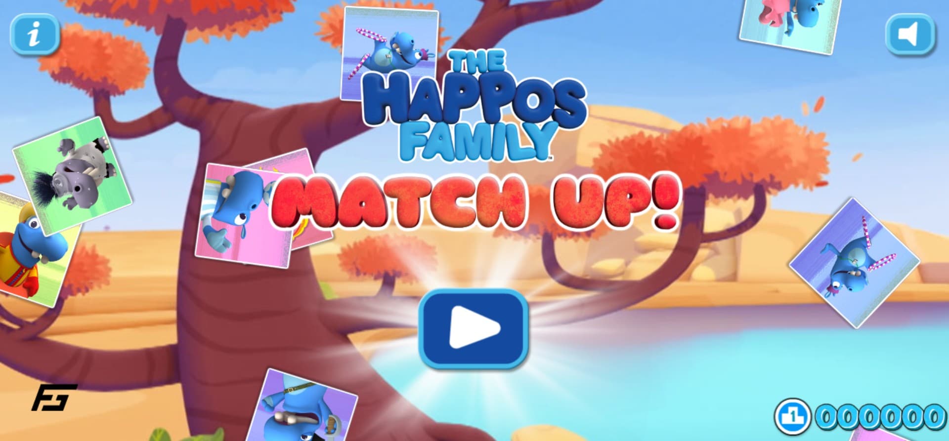 The Happos Family Match Up - Play Boomerang Matching: Cyber World Adventure
