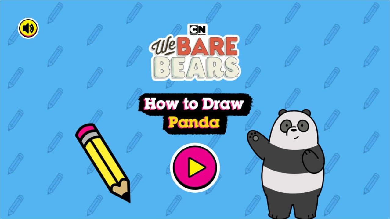 How to Draw Panda We Bare Bears: Turbo Thrill Ride
