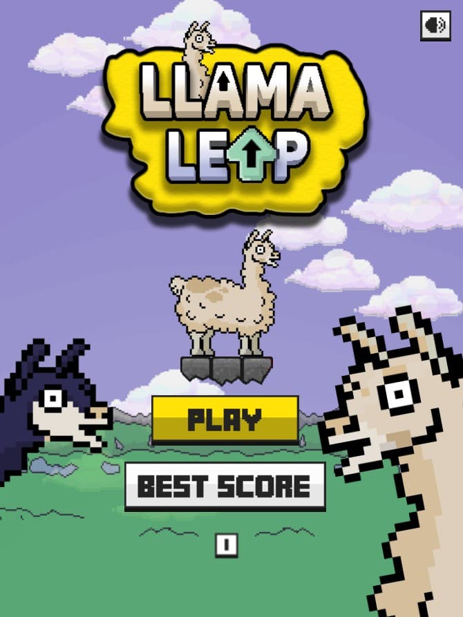 Llama Leap - Fun Pixel Art Jumping: Infinite Action Saga