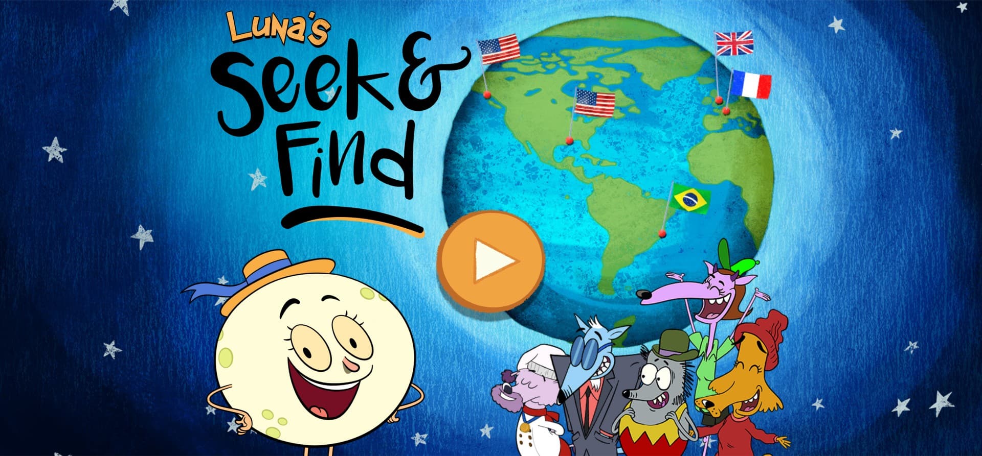 Lunas Seek and Find - Earth Adventures: The Ultimate Fun Zone