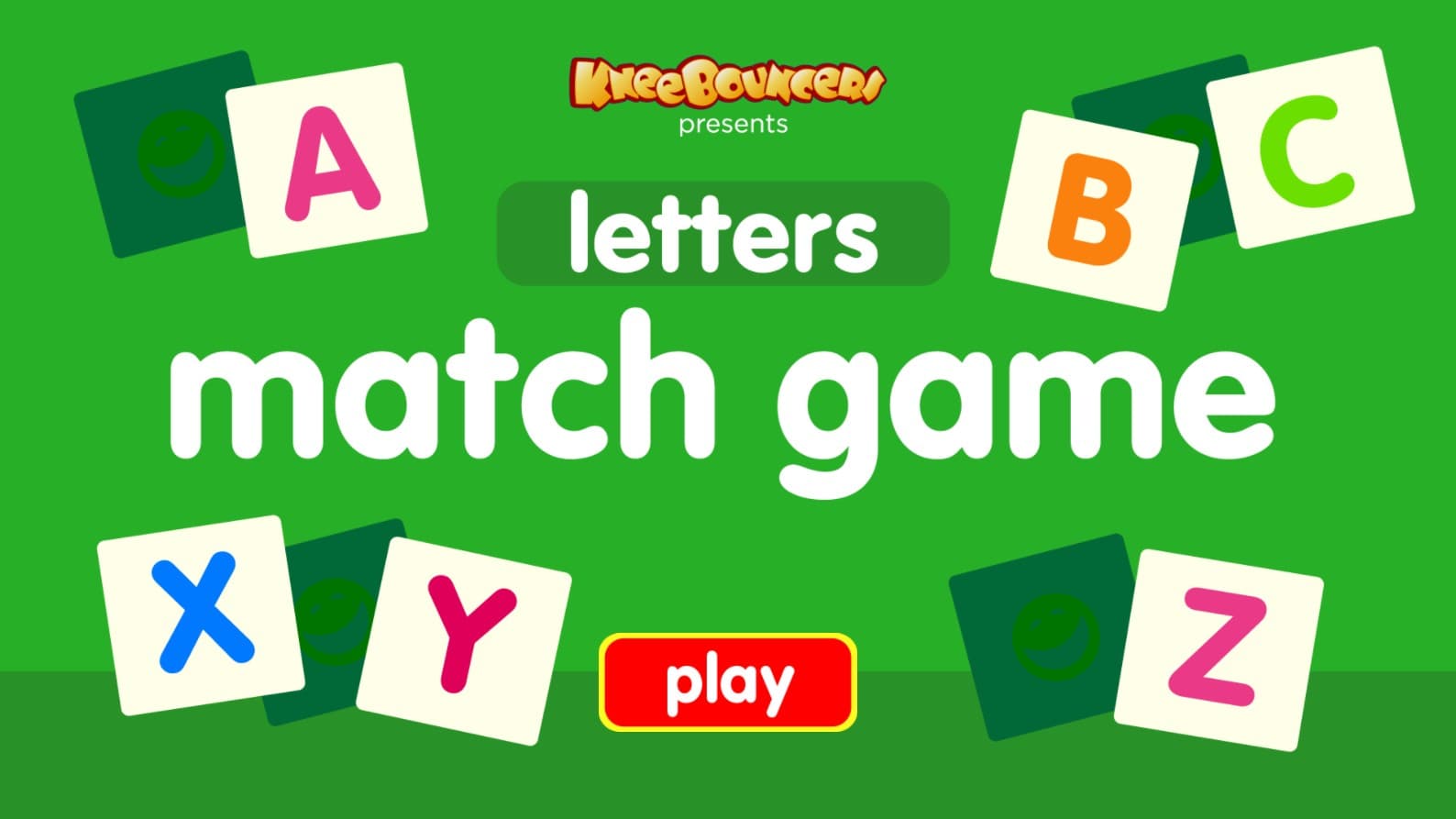 KneeBouncers Letters Match Game Online: Retro Pixel Adventure