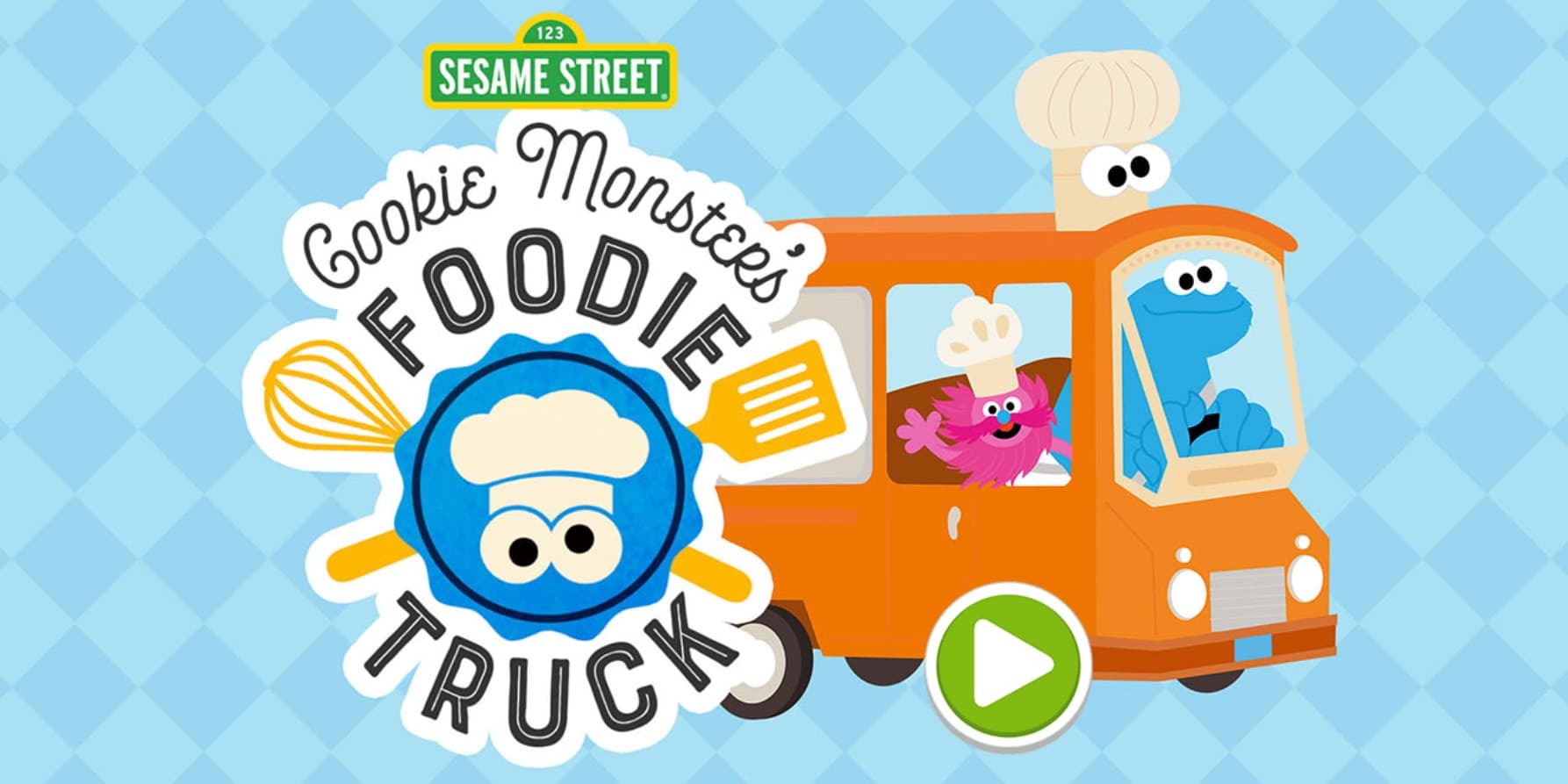 Cookie Monster's Foodie Truck: Cyber World Adventure