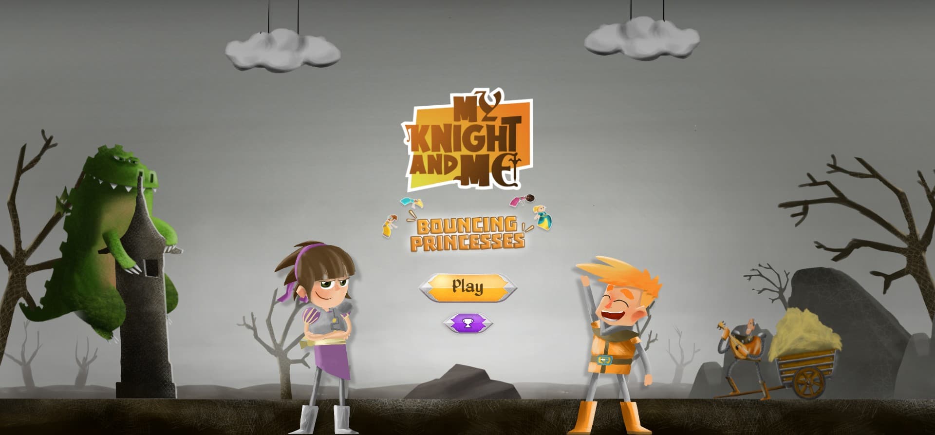 My Knight and Me Bouncing Princesses: The Mega Fun Kingdom