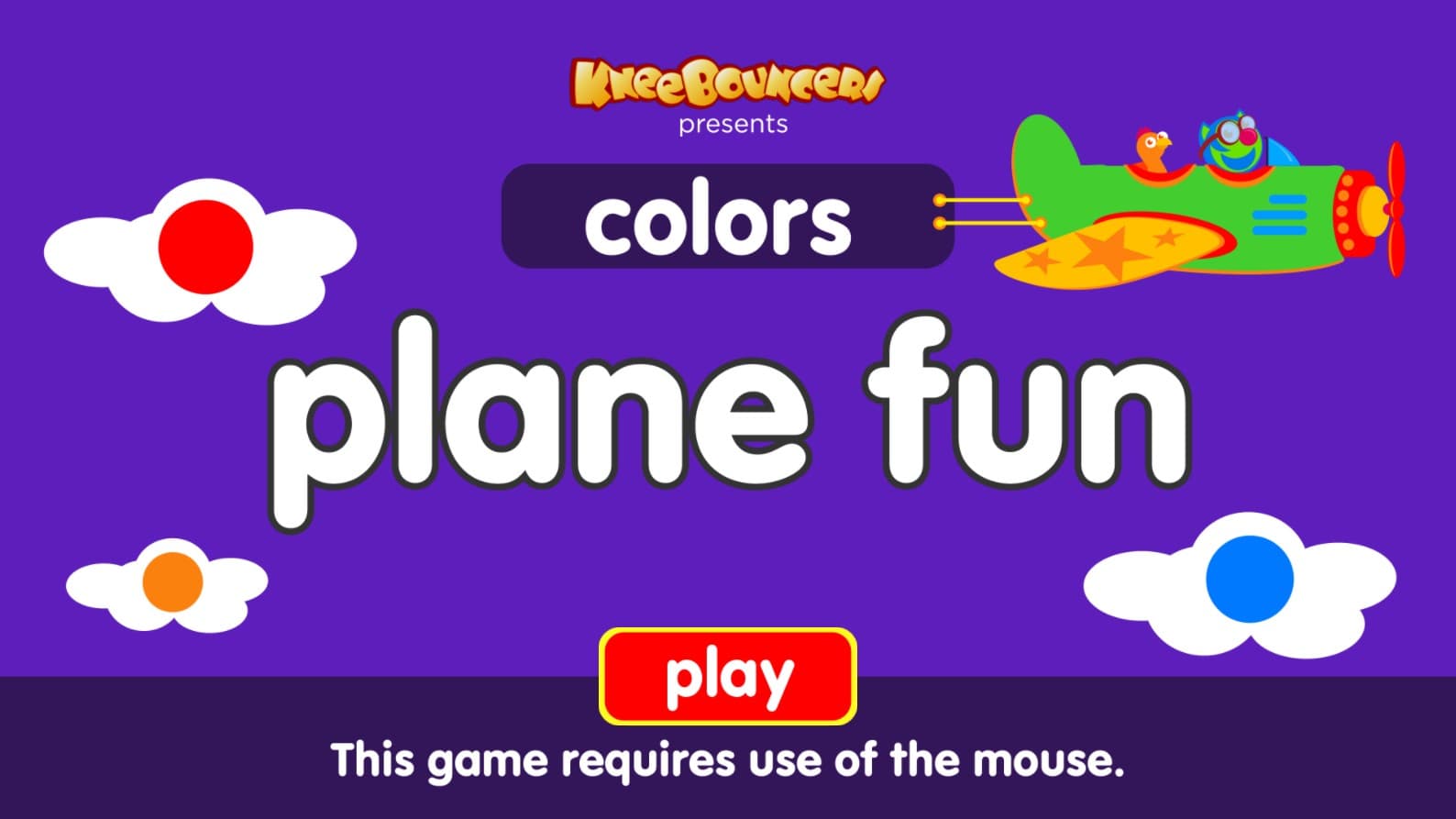Plane Colors - Educational Flying Game for Kids: Master Online Arena