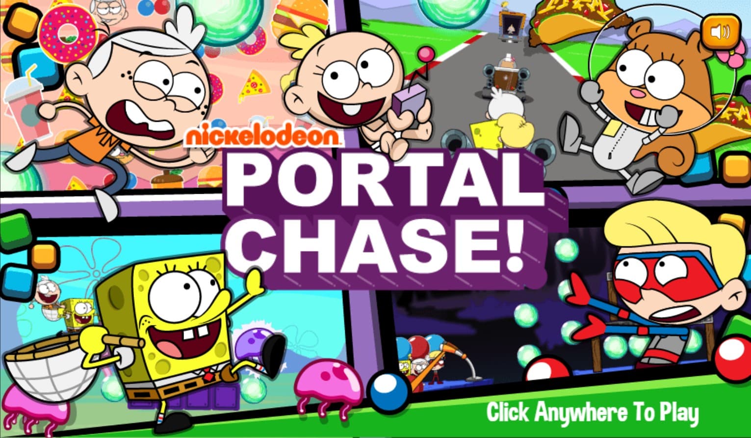 Portal Chase Nickelodeon Crossover: The New Champion Arena