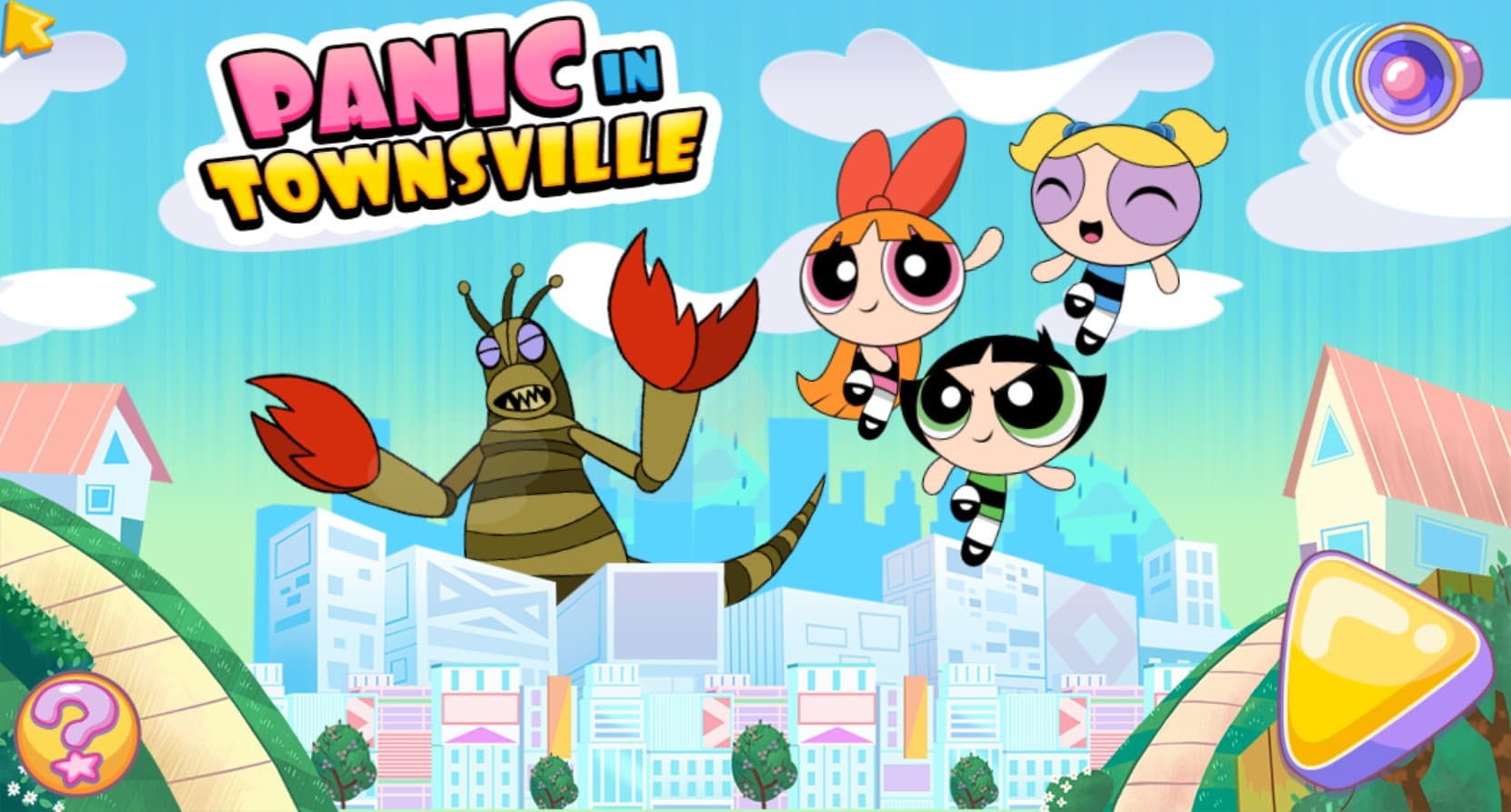 Powerpuff Girls Panic in Townsville - Action Adventure: Super Pro Elite Challenge