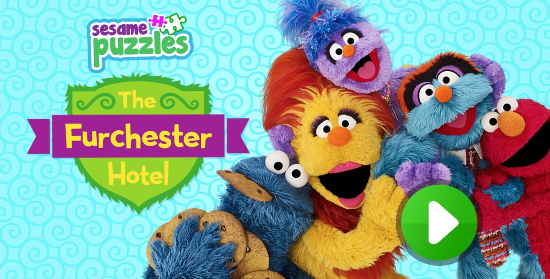 The Furchester Hotel Sesame Street Puzzles: Cyber World Adventure