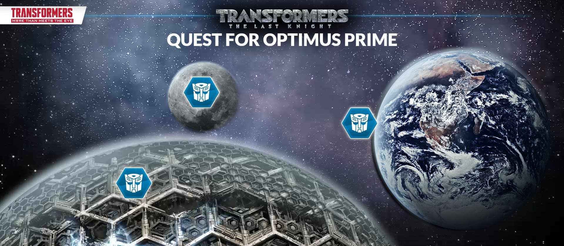 Quest for Optimus Prime - Transformers The Last Knight: Galactic Hero Odyssey