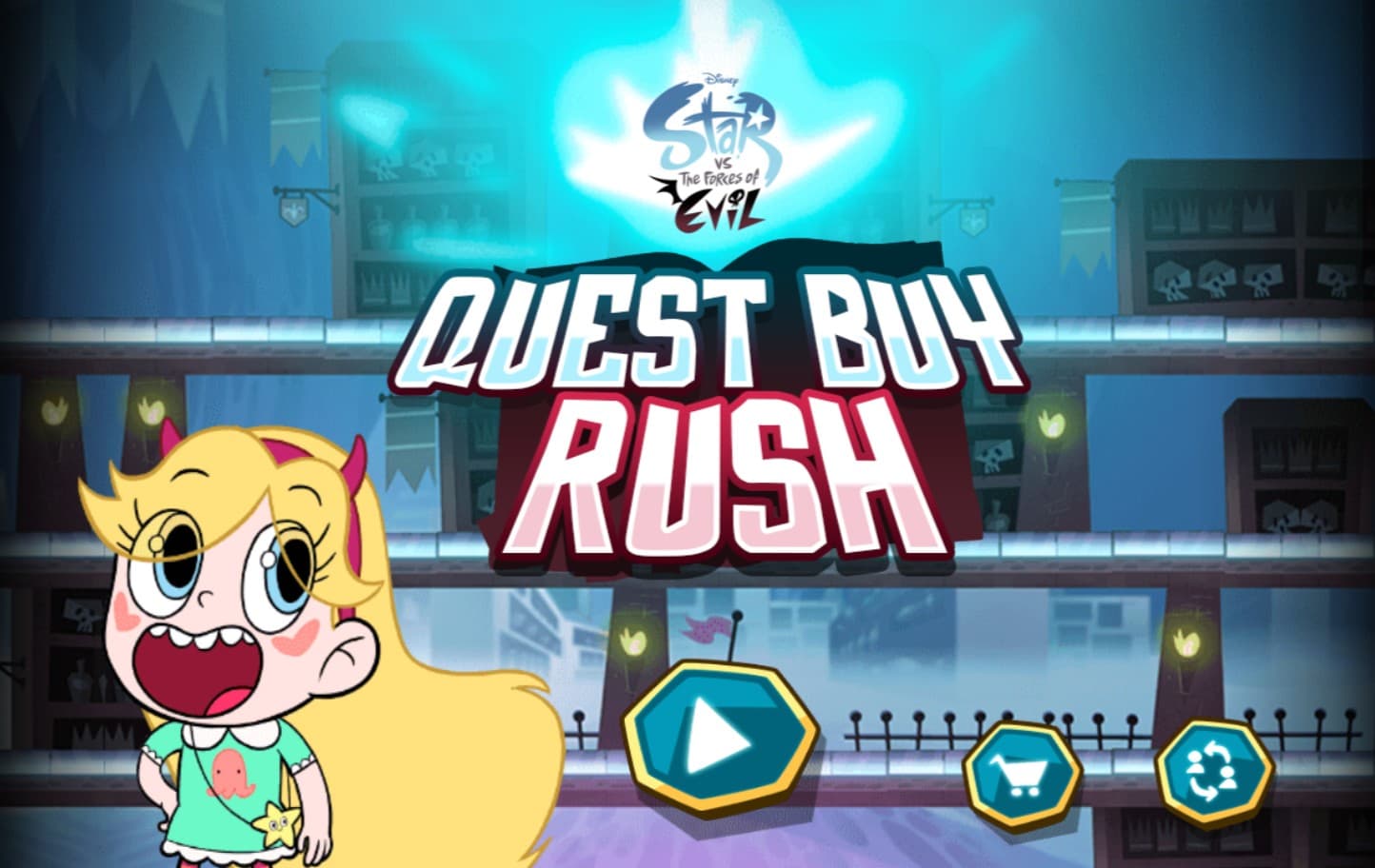 QuestBuy Rush - Daily Rewards Strategy: The Mega Fun Kingdom
