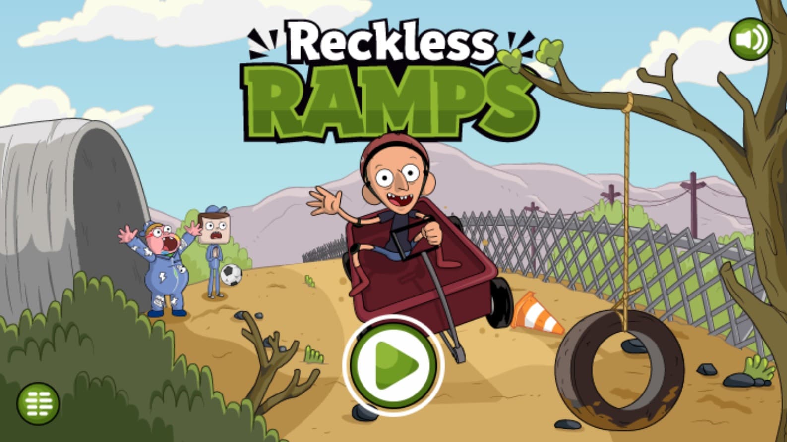 Reckless Ramps - Clarence Cartoon Network Racing: The Mega Fun Kingdom