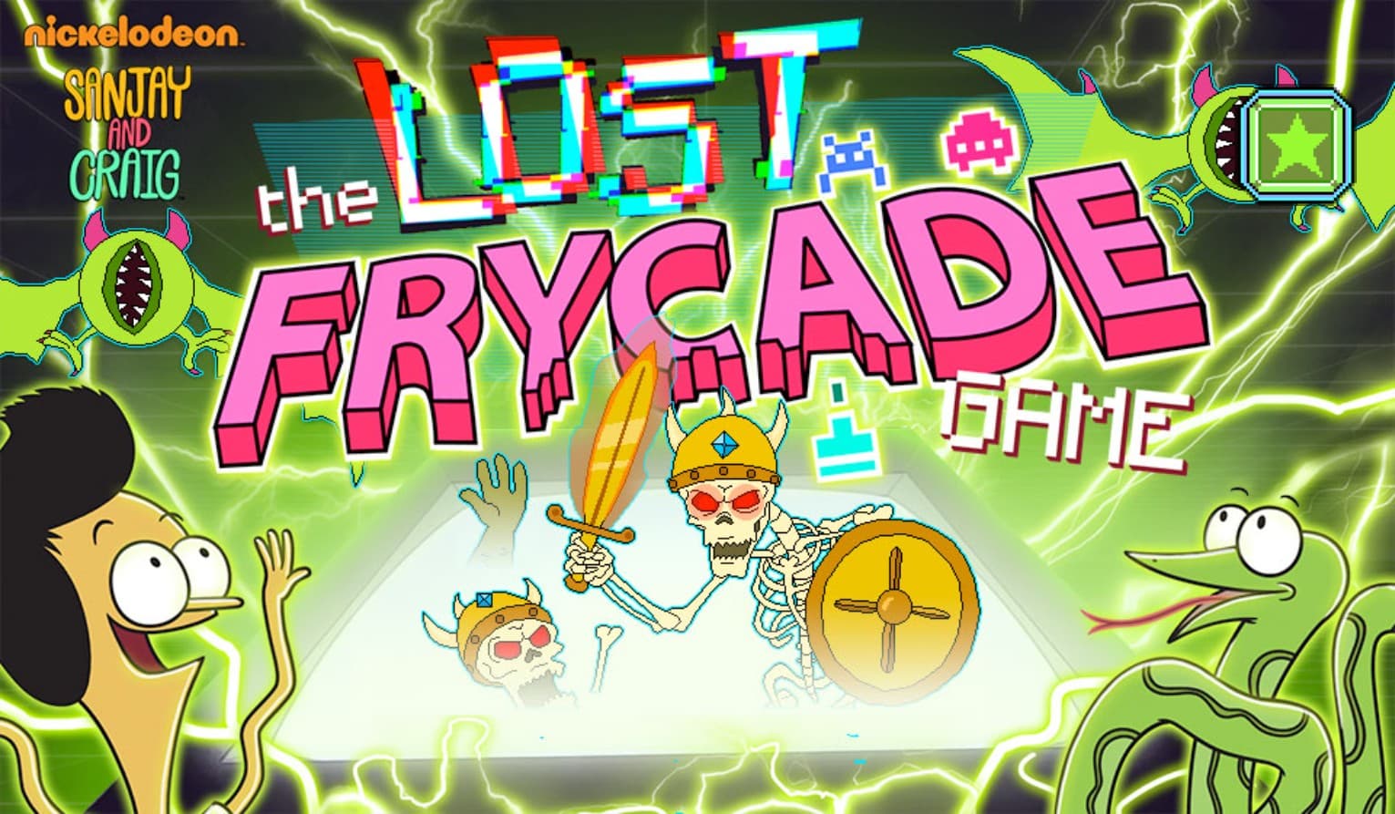 Sanjay and Craig The Lost Frycade - Play Retro Arcade Fun: The Ultimate Fun Zone
