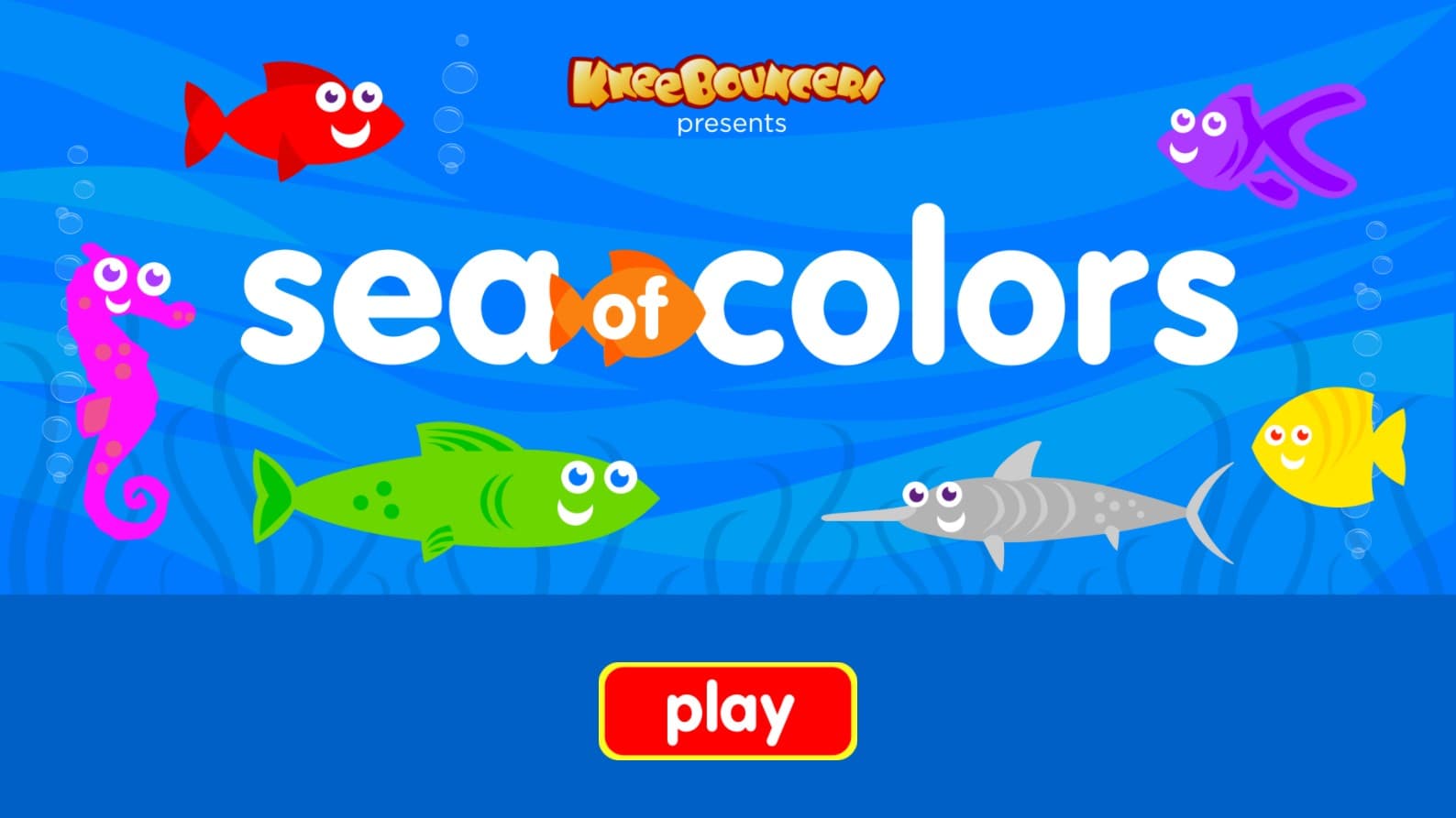 Sea of Colors - Educational Kids Sea Animal: Retro Pixel Adventure