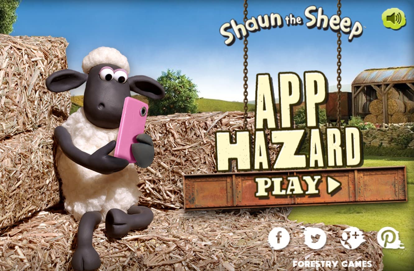 Shaun the Sheep App Hazard - Online: Epic Journey Beyond