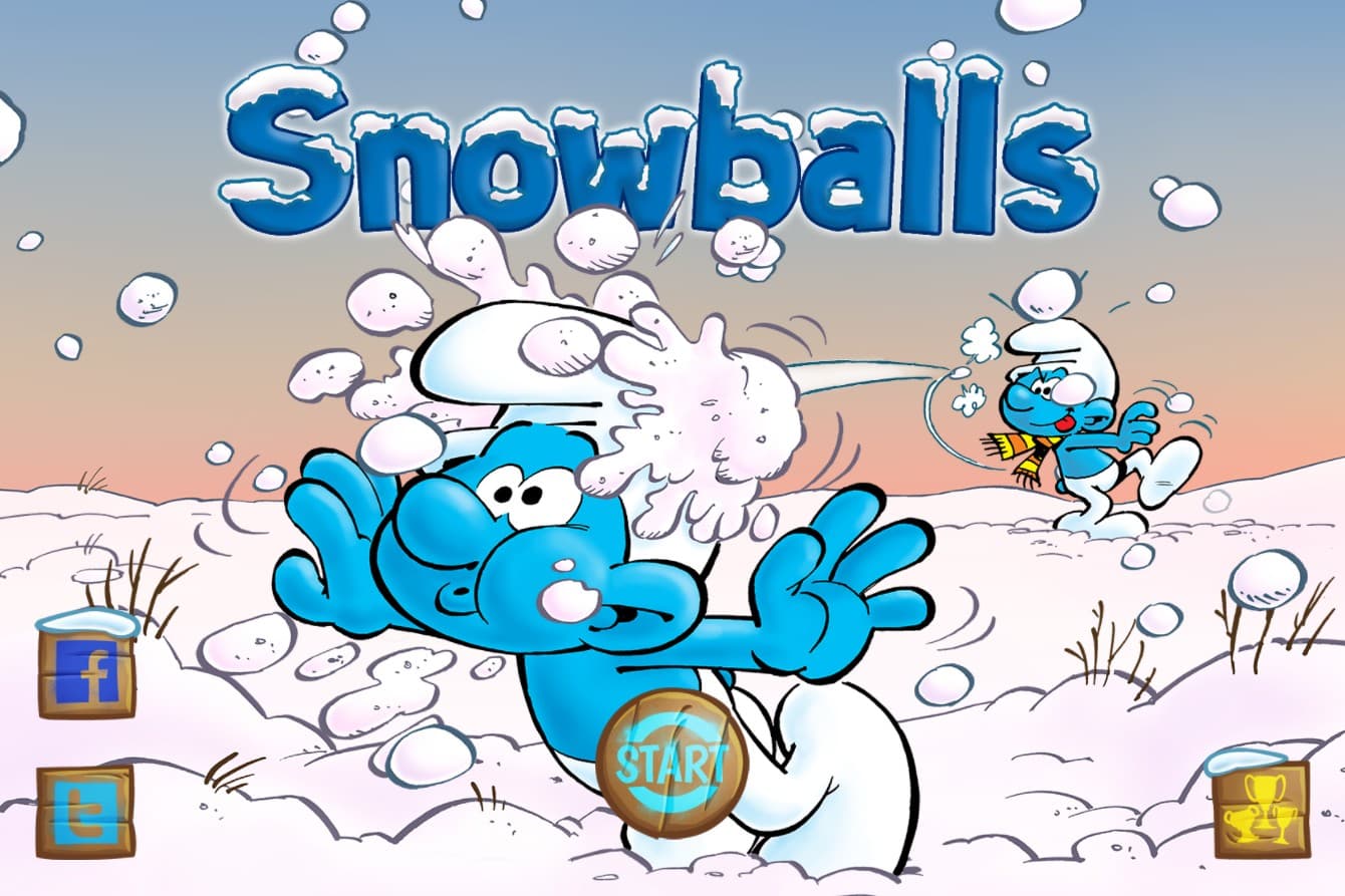 The Smurfs Snowballs: The Mega Fun Kingdom