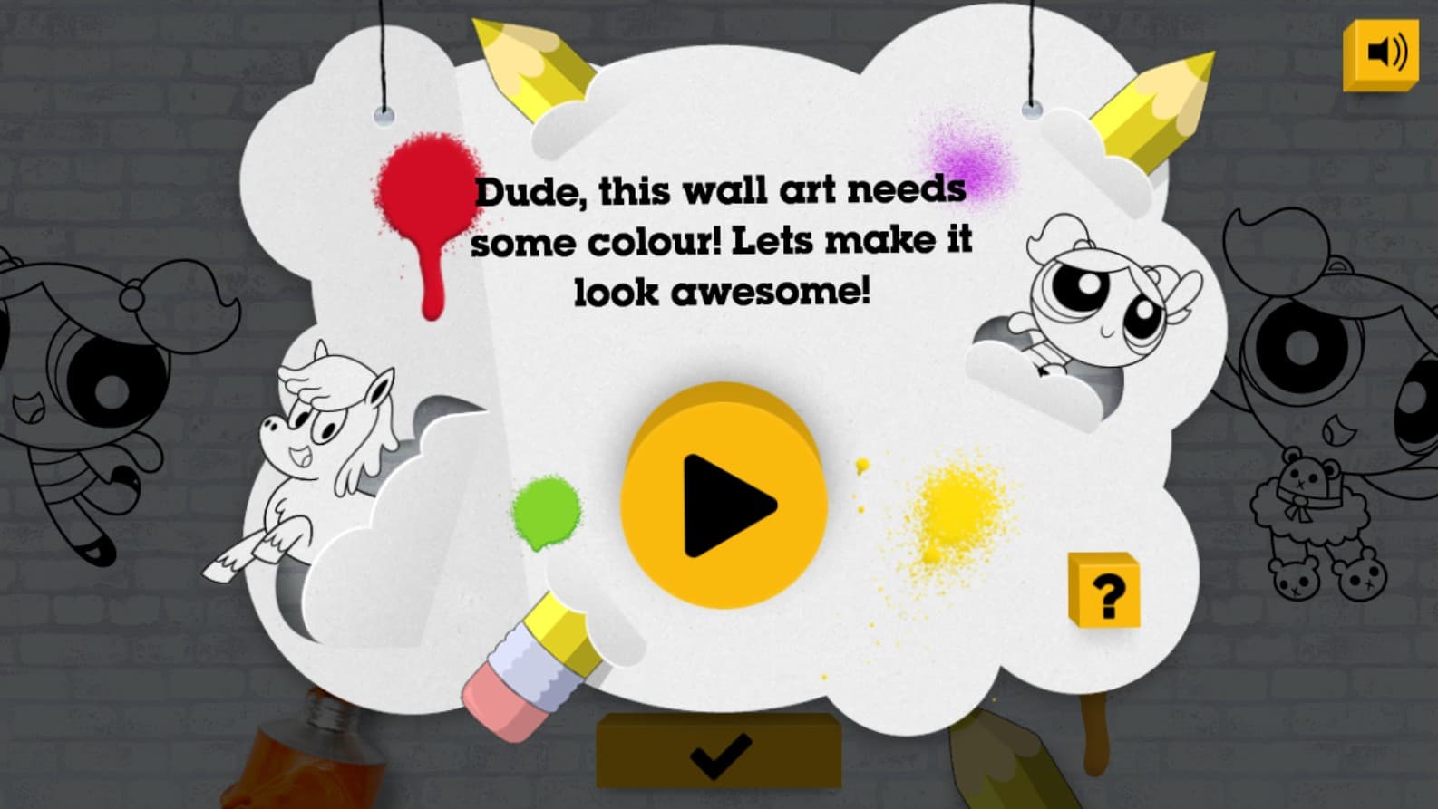 The Powerpuff Girls Colour In: Super Pro Elite Challenge