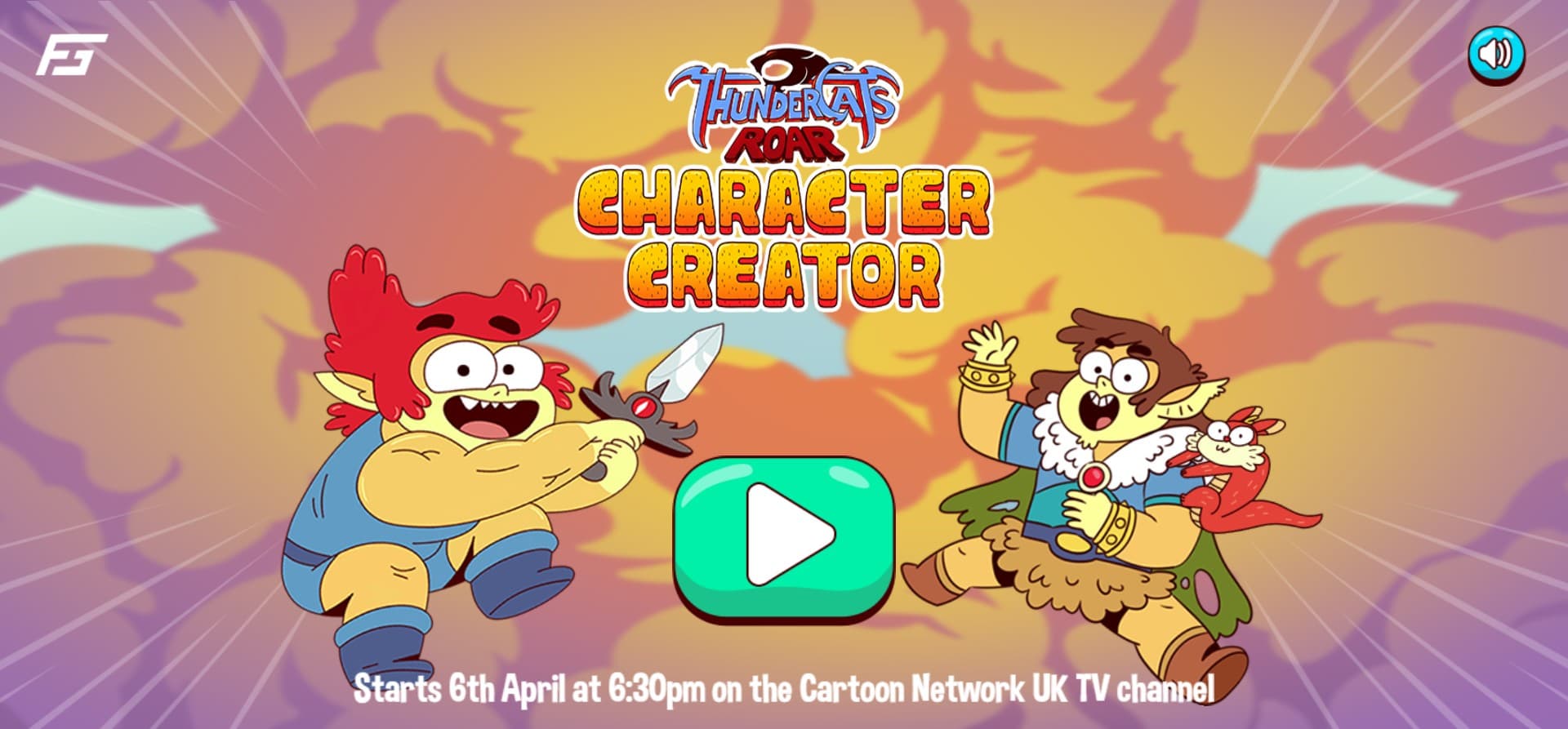 ThunderCats Roar Character Creator: Turbo Thrill Ride