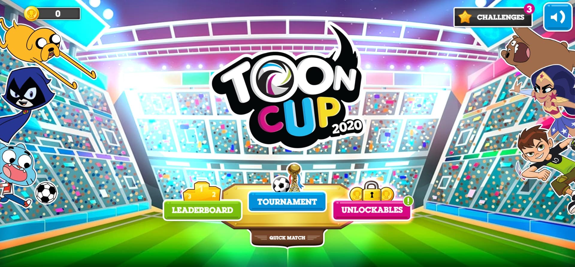 Toon Cup 2020 Cartoon Network Soccer: Dynamic Play Experience
