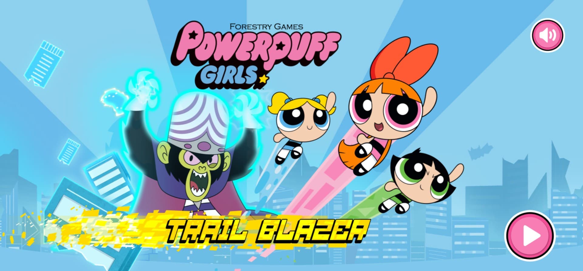 The Powerpuff Girls Trail Blazer: Cyber World Adventure