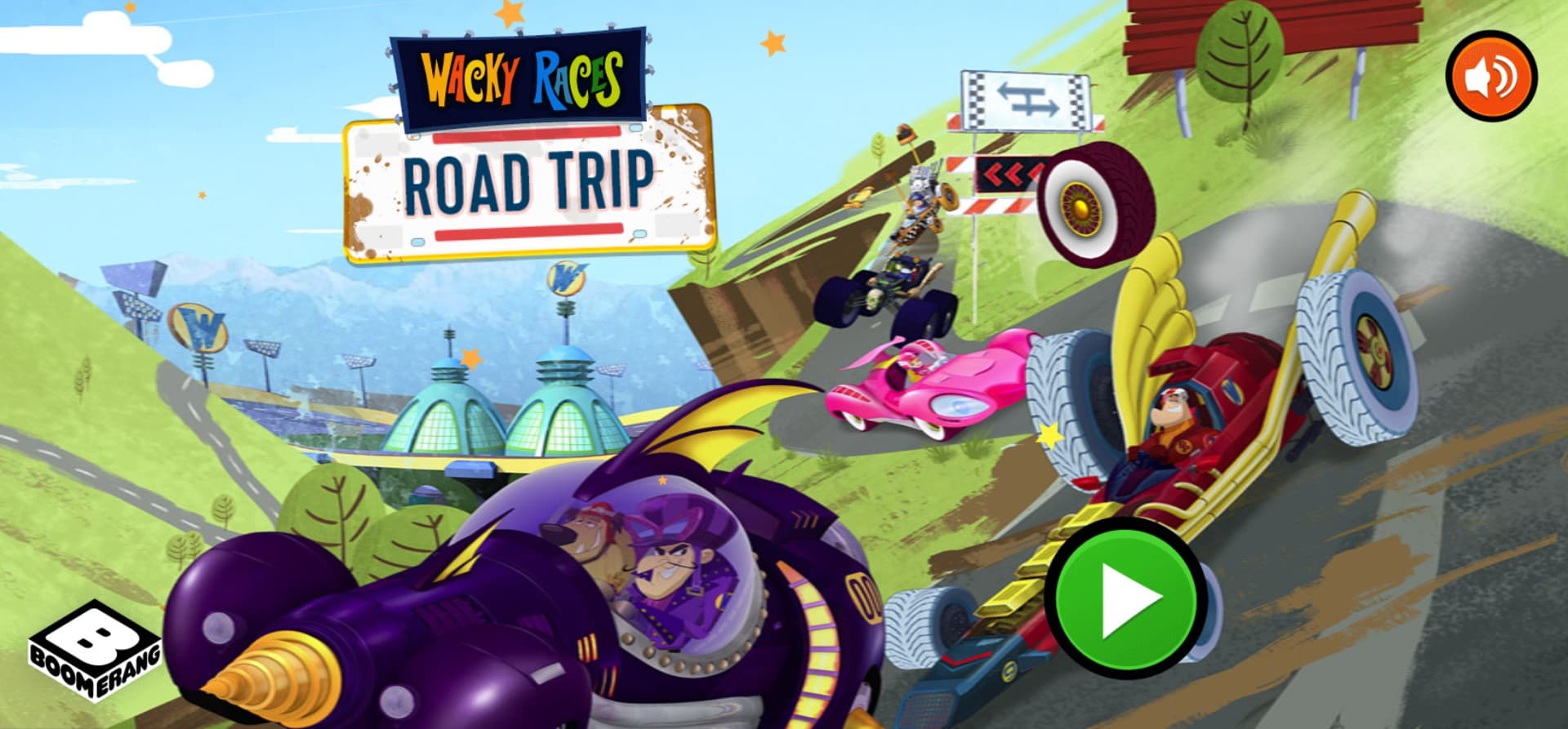 Wacky Races Road Trip - Online Cartoon Racing: Master Online Arena