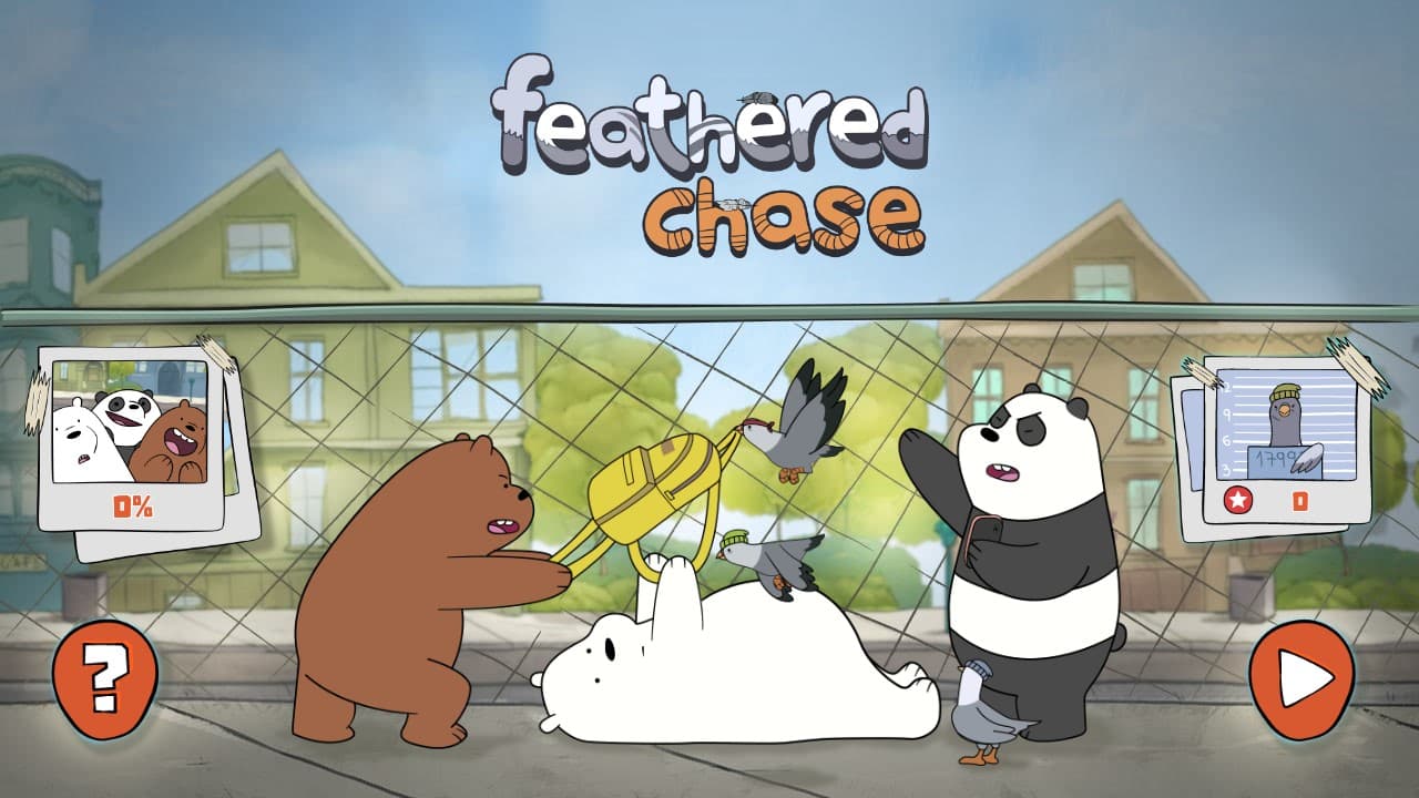 We Bare Bears Feathered Chase: Dynamic Play Experience