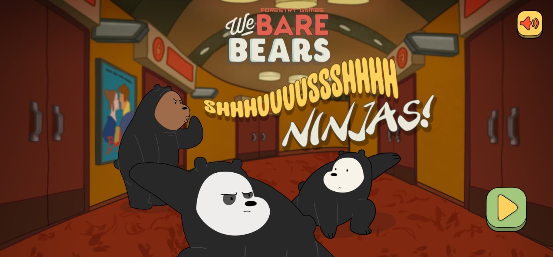 We Bare Bears Shush Ninjas: Master Online Arena