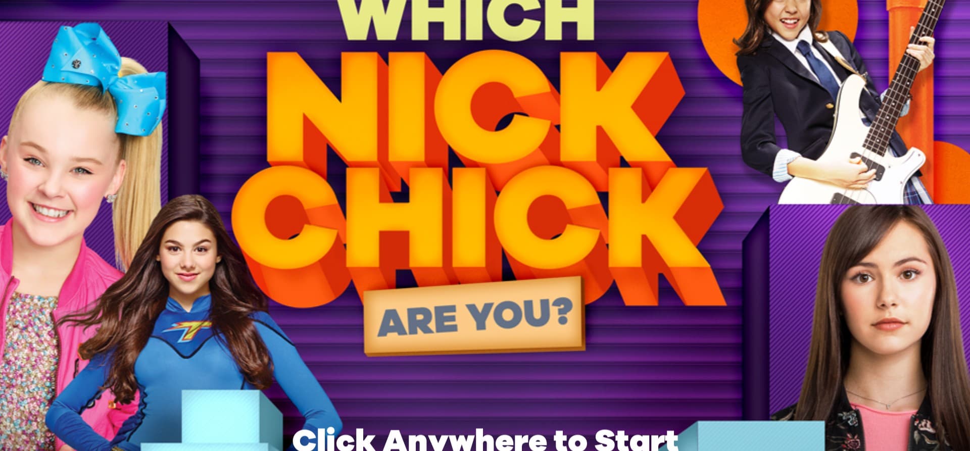 Which Nick Chick Are You? - Nickelodeon Character Quiz: The Mega Fun Kingdom