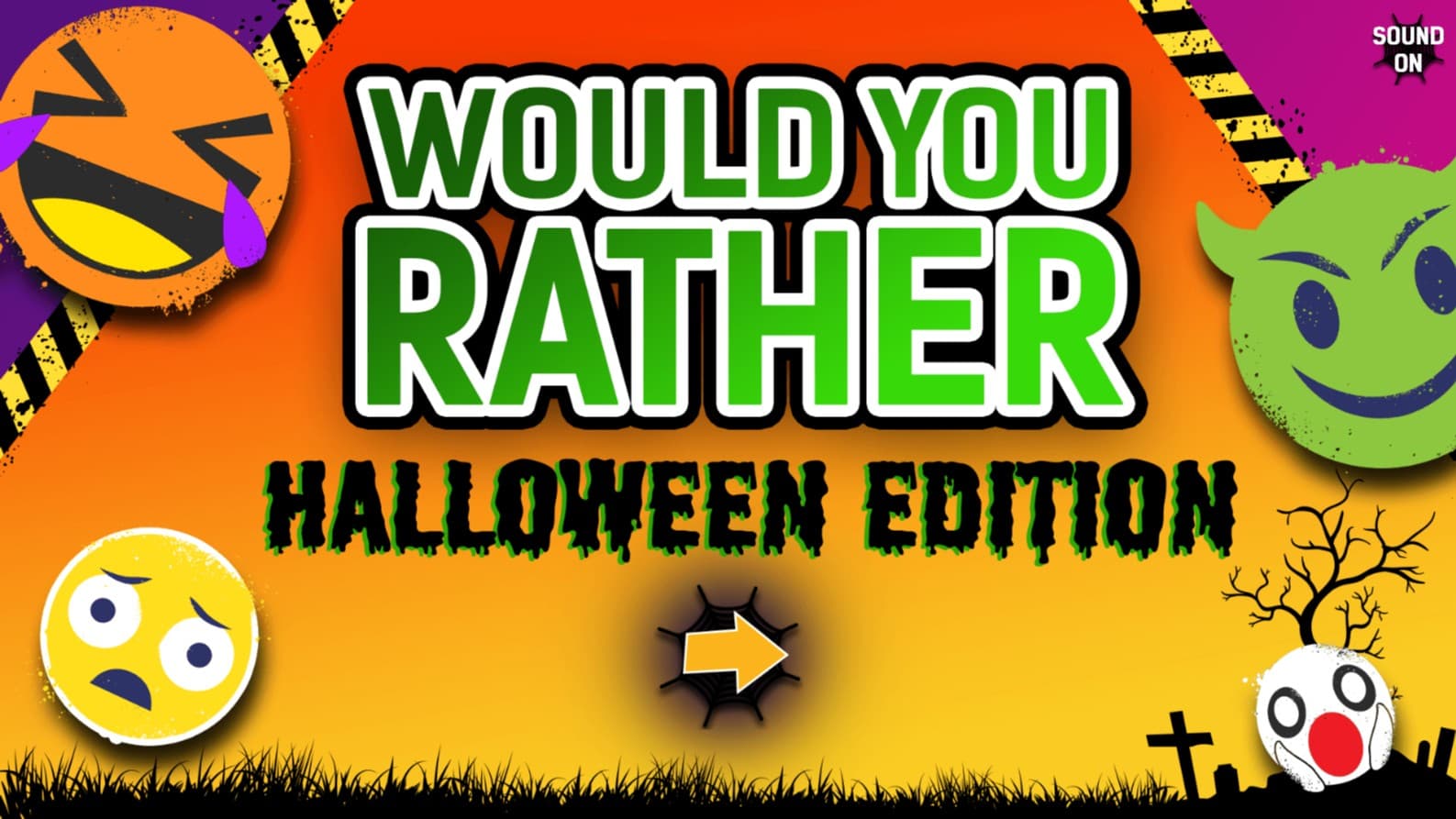 Would You Rather Halloween Edition - Fun Spooky Quiz: The Brave Warrior Legend