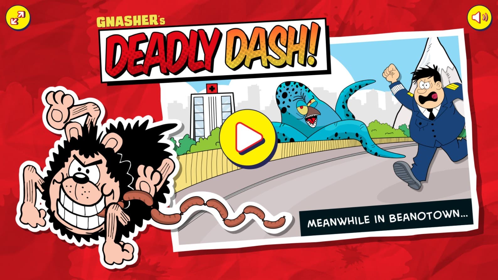 Gnasher's Deadly Dash - Play Beano Cartoon Adventure: Professional Gaming Elite