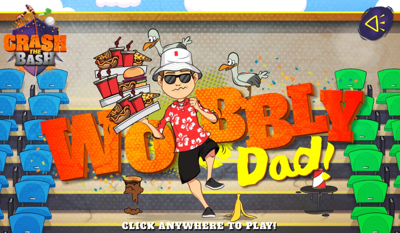 Wobbly Dad - Play Fun Physics Balance Challenge: The Golden Era Edition