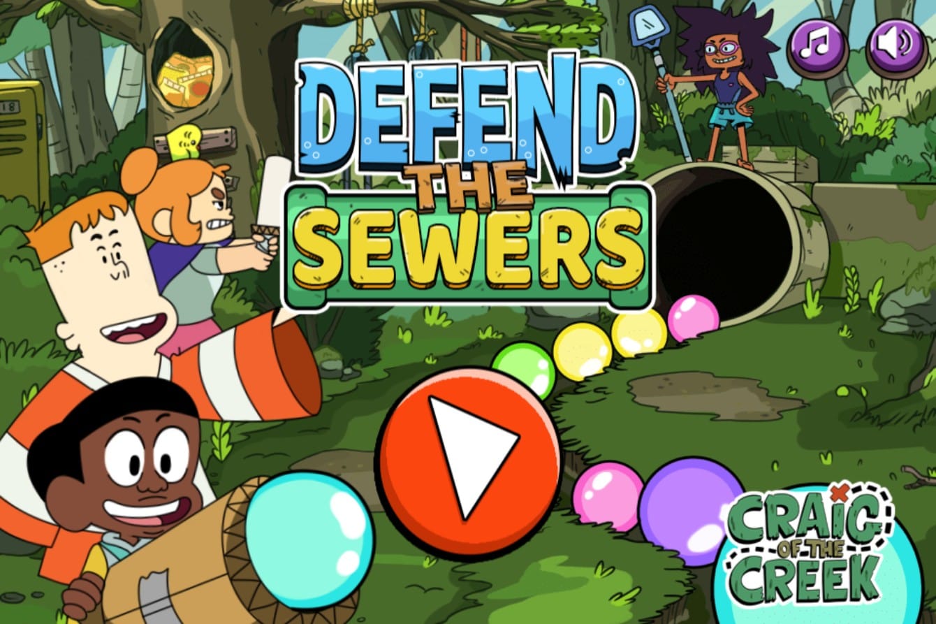Defend the Sewers - Craig of the Creek: The Golden Era Edition