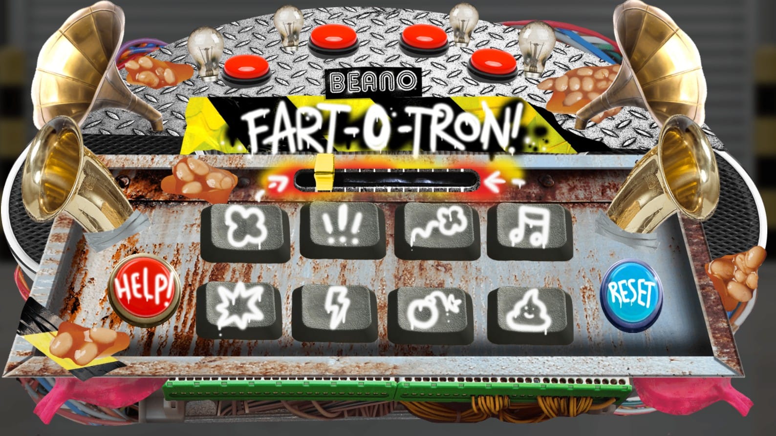 Beano Fart-O-Tron Soundboard: The Golden Era Edition