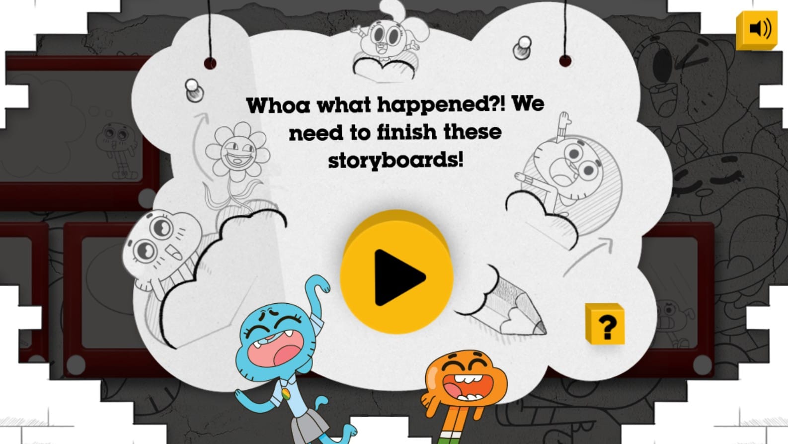 The Amazing World of Gumball Storyboard Creator: Mystic Realm Chronicles