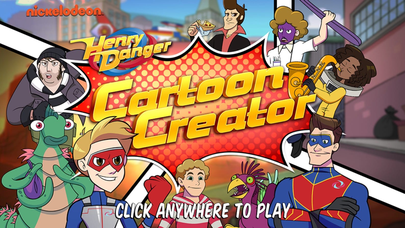 Henry Danger Cartoon Creator: Elite Victory Quest