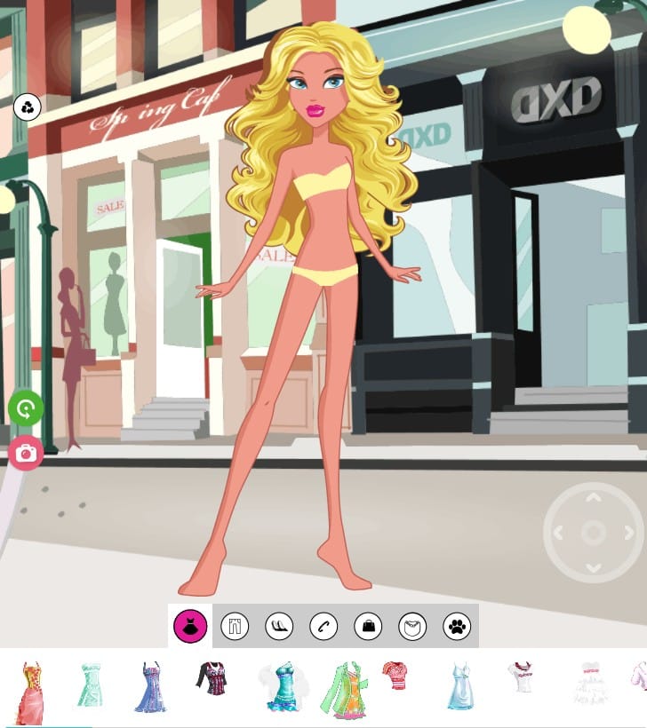 Kennedy Dress Up Game - Stylish Fashion Makeover: The Golden Era Edition